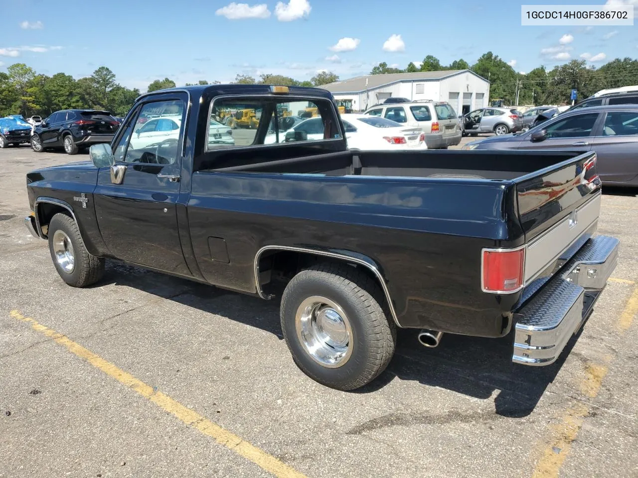 1986 Chevrolet C10 VIN: 1GCDC14H0GF386702 Lot: 73782834