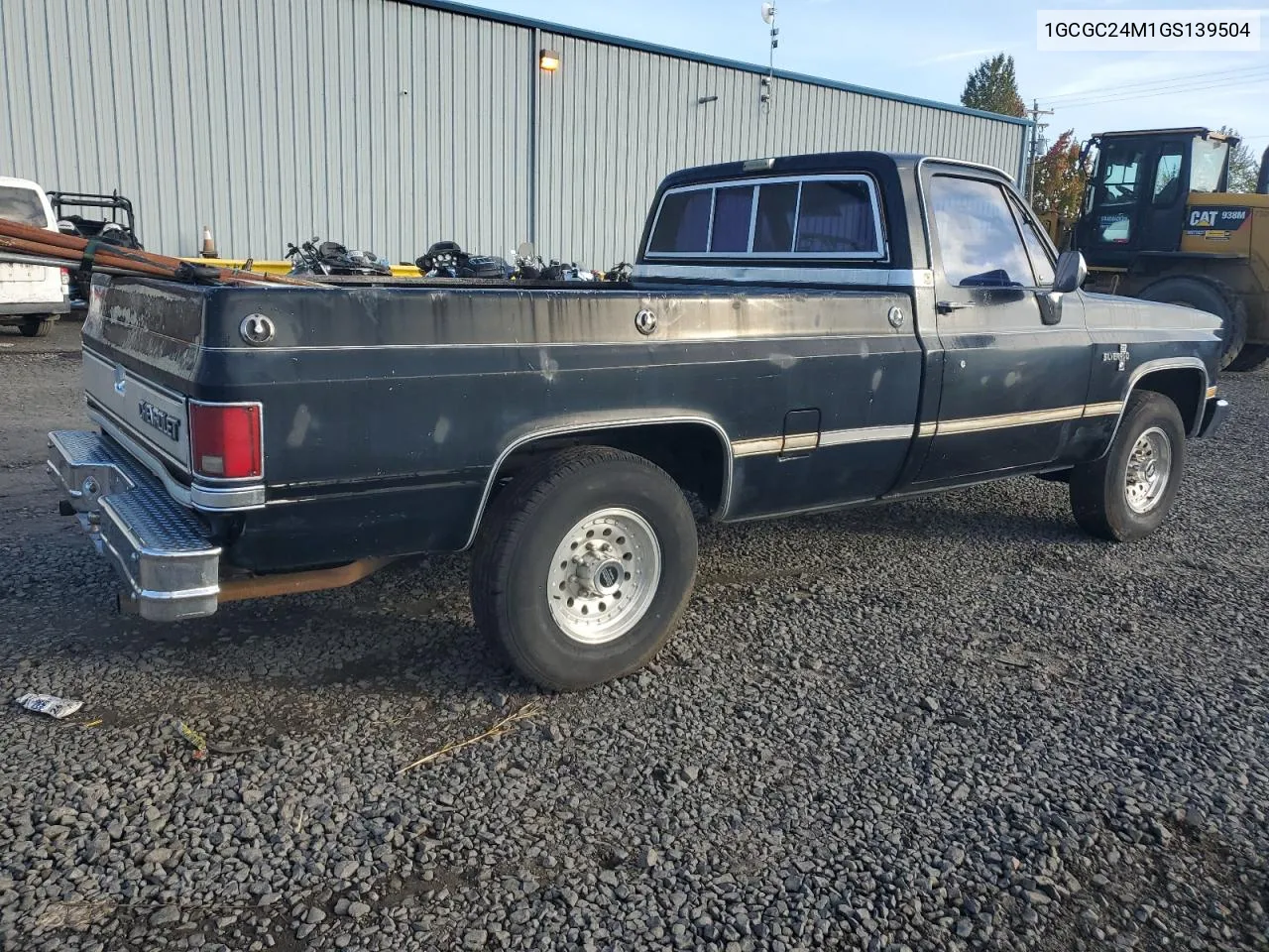 1986 Chevrolet C20 VIN: 1GCGC24M1GS139504 Lot: 77715544