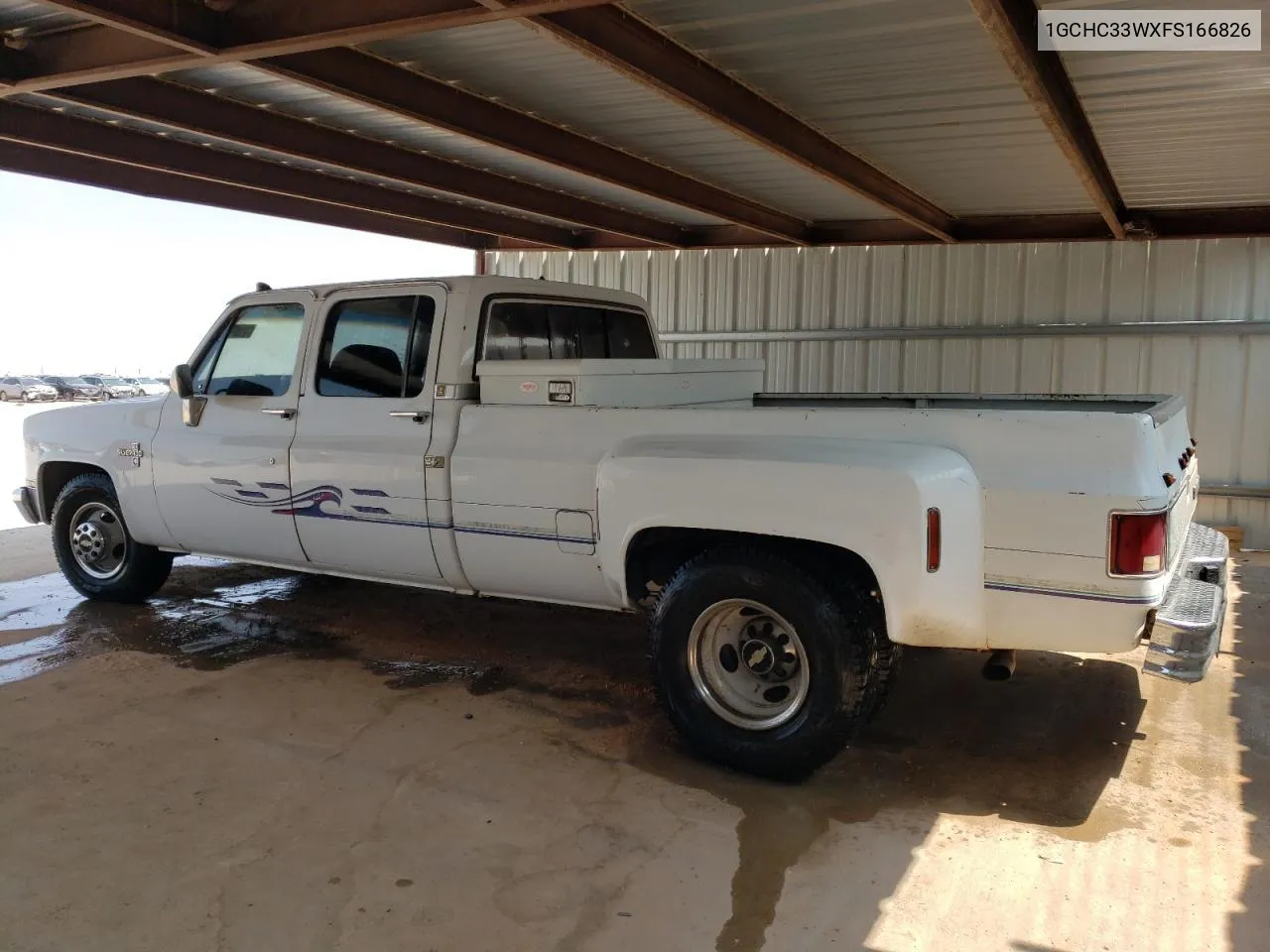 1985 Chevrolet C30 VIN: 1GCHC33WXFS166826 Lot: 70998594