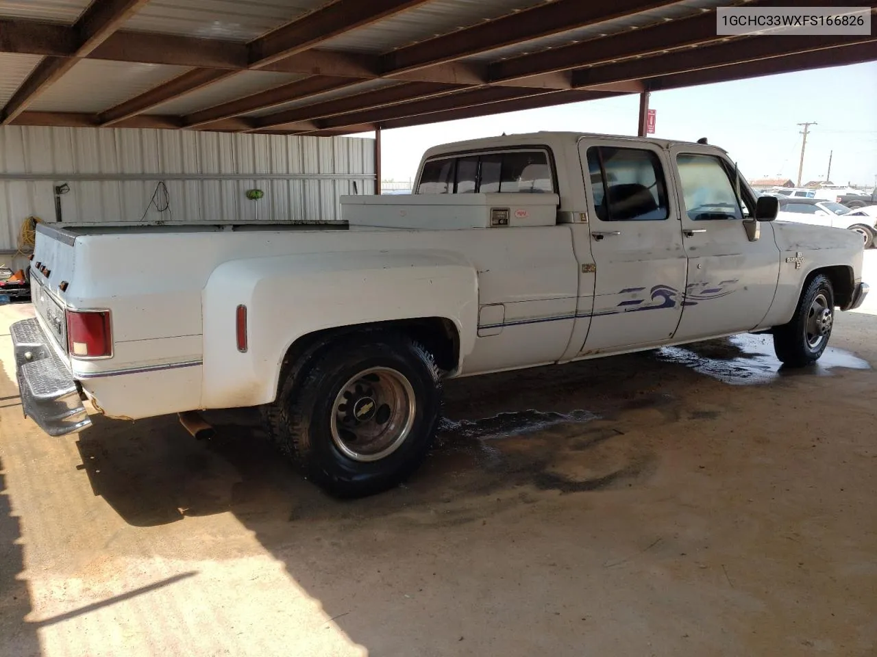 1985 Chevrolet C30 VIN: 1GCHC33WXFS166826 Lot: 70998594