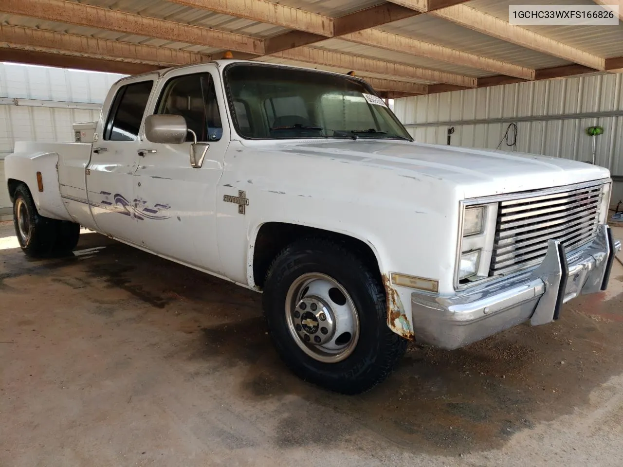 1985 Chevrolet C30 VIN: 1GCHC33WXFS166826 Lot: 70998594