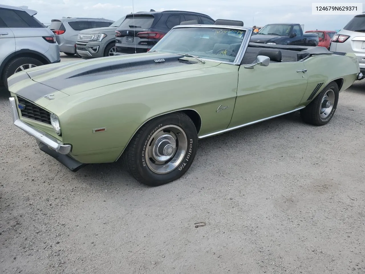 1969 Chevrolet Camaro VIN: 124679N629371 Lot: 76362074