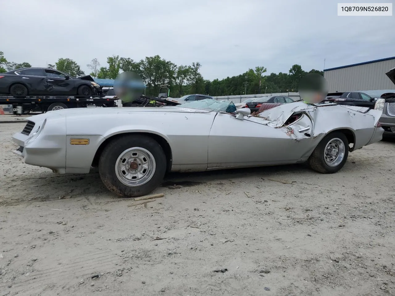 1979 Chevrolet Camaro VIN: 1Q87G9N526820 Lot: 53669254