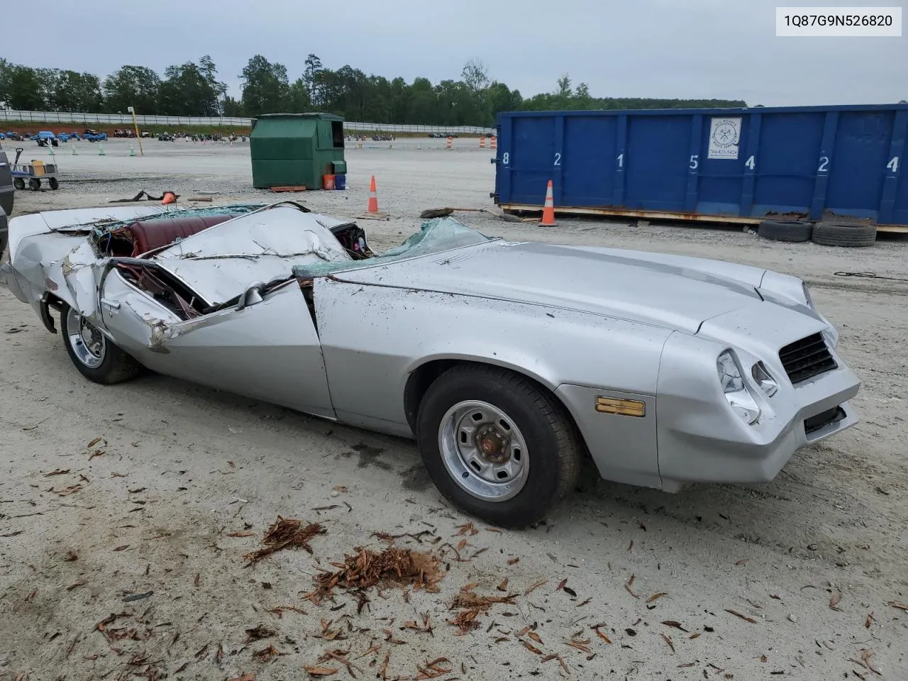 1Q87G9N526820 1979 Chevrolet Camaro