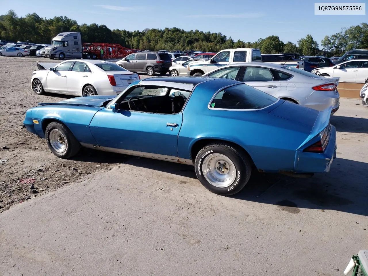 1979 Chevrolet Camero VIN: 1Q87G9N575586 Lot: 71010134