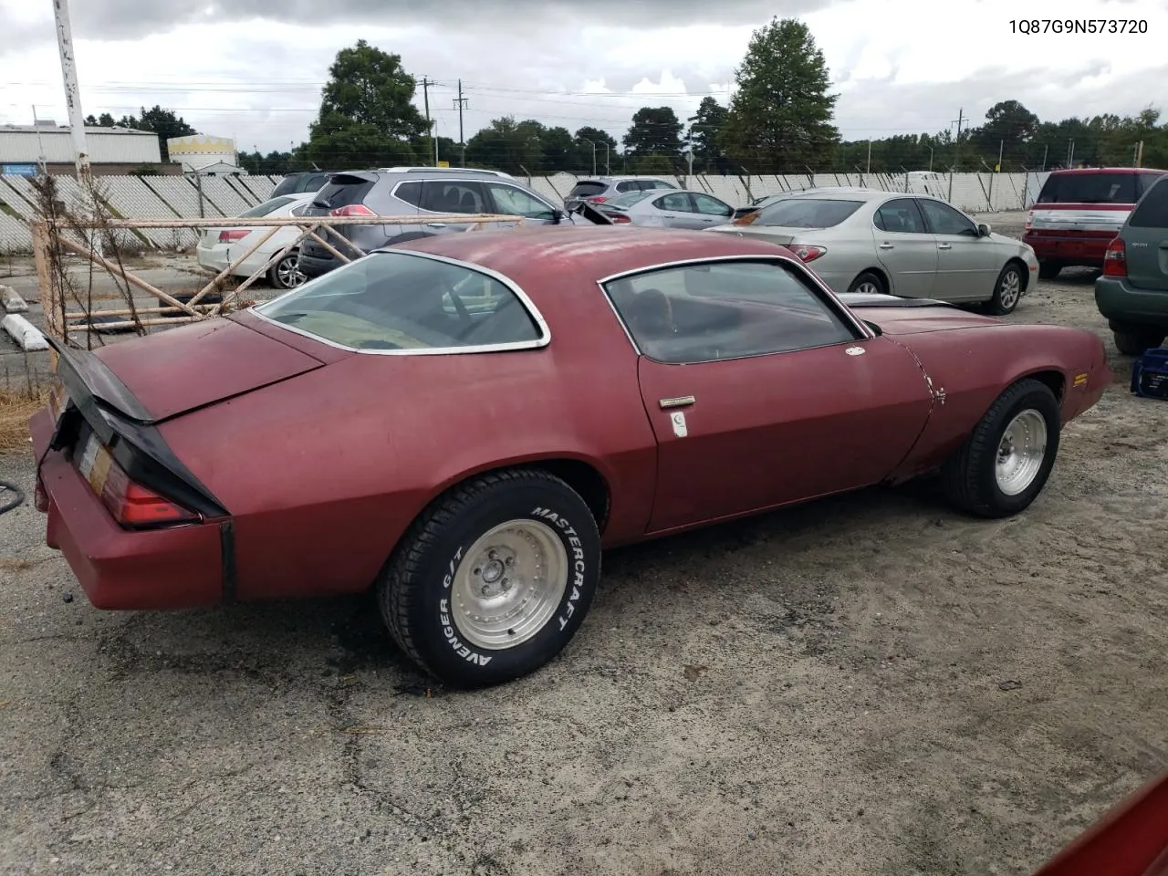 1979 Chevrolet Camaro VIN: 1Q87G9N573720 Lot: 73741334