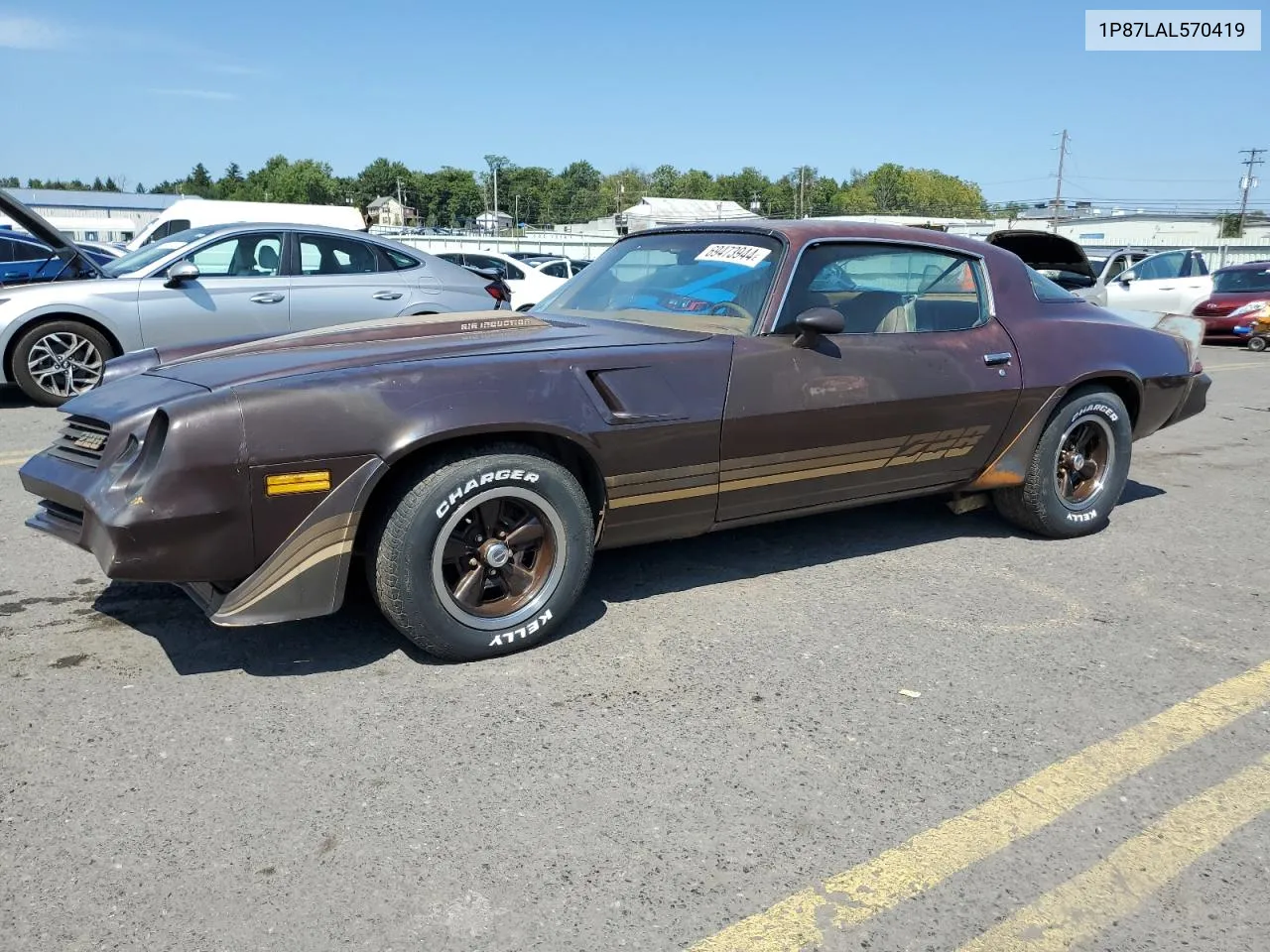 1P87LAL570419 1980 Chevrolet Camaro Z28