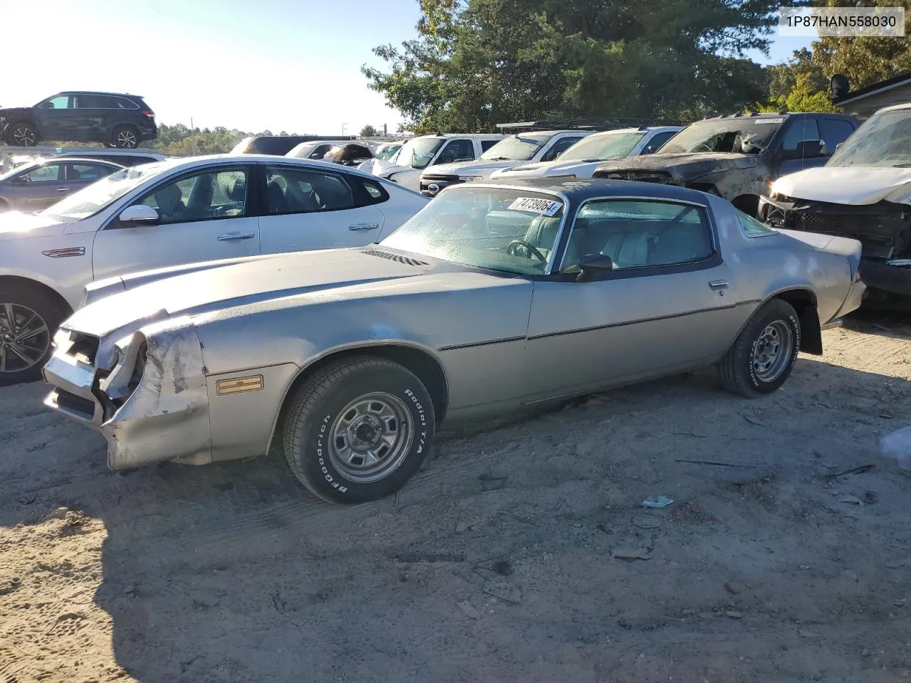 1980 Chevrolet Camaro Rs VIN: 1P87HAN558030 Lot: 74739064