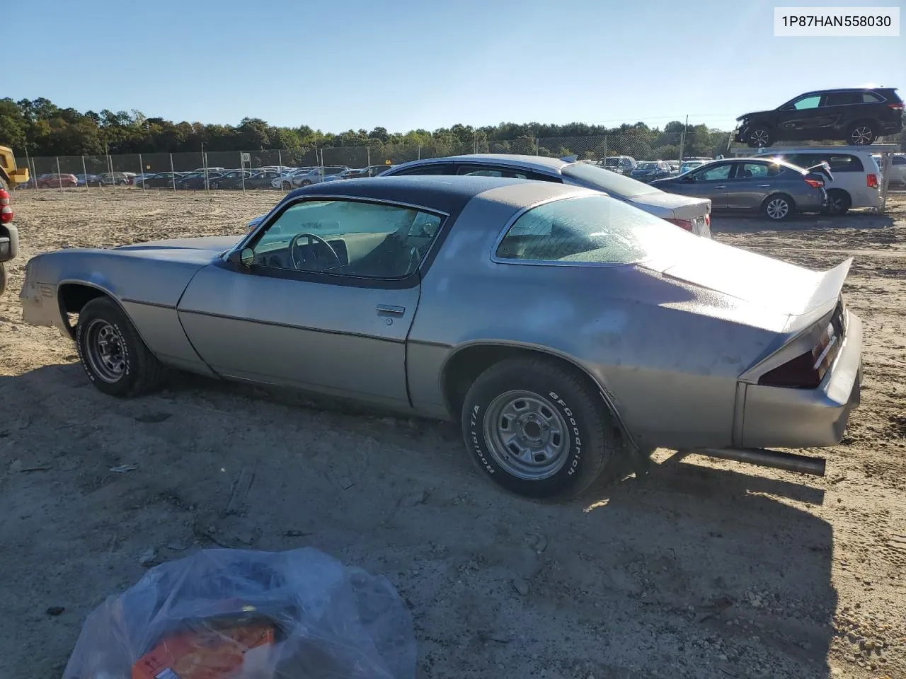 1980 Chevrolet Camaro Rs VIN: 1P87HAN558030 Lot: 74739064