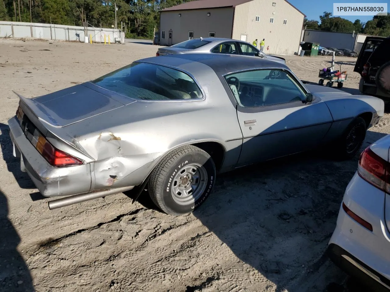 1980 Chevrolet Camaro Rs VIN: 1P87HAN558030 Lot: 74739064