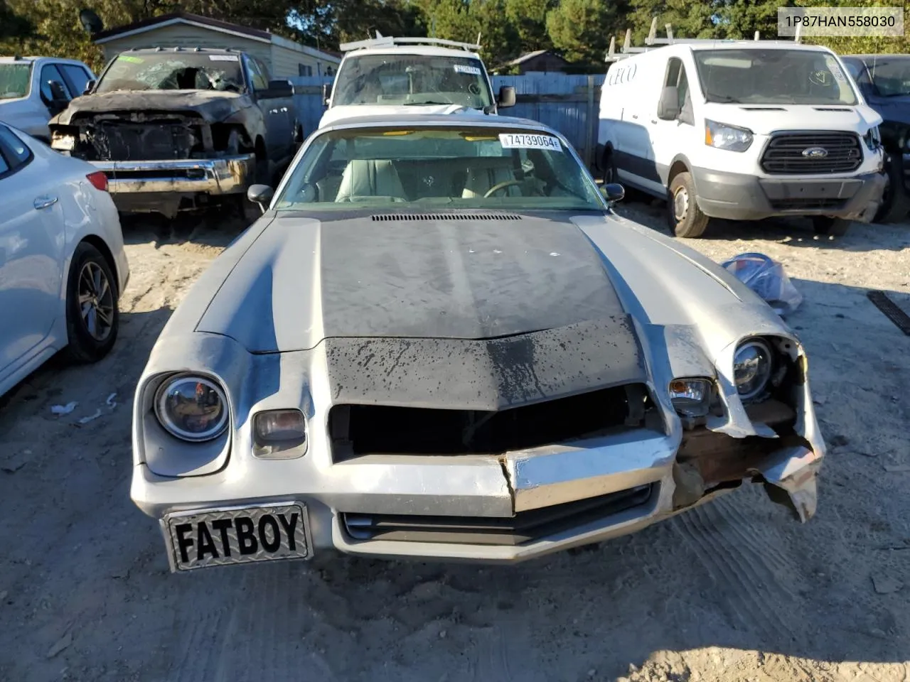 1980 Chevrolet Camaro Rs VIN: 1P87HAN558030 Lot: 74739064