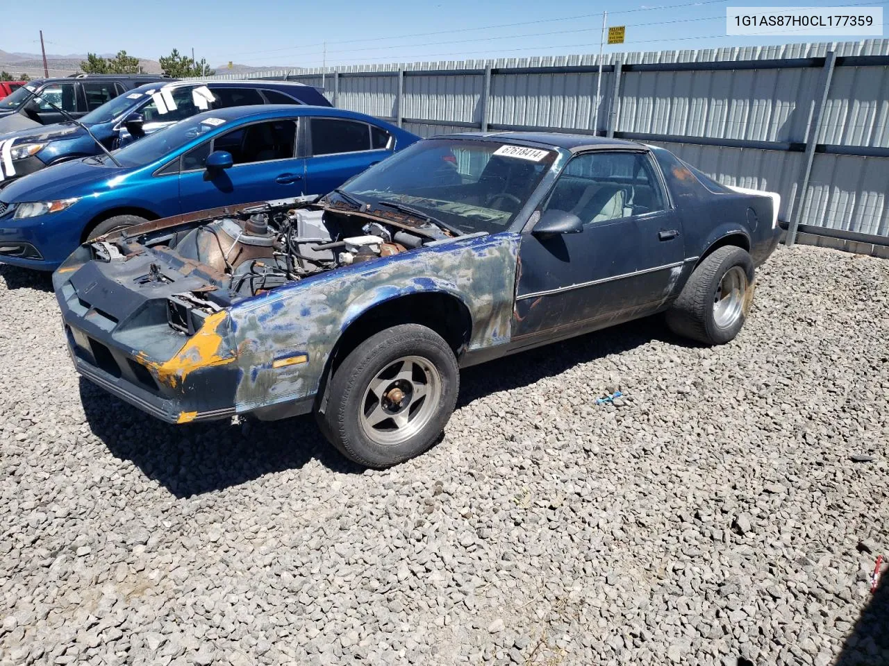 1982 Chevrolet Camaro Berlinetta VIN: 1G1AS87H0CL177359 Lot: 67618414