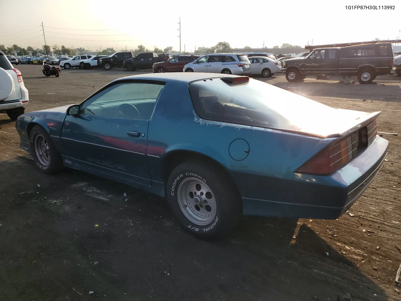 1986 Chevrolet Camaro VIN: 1G1FP87H3GL113992 Lot: 63439034