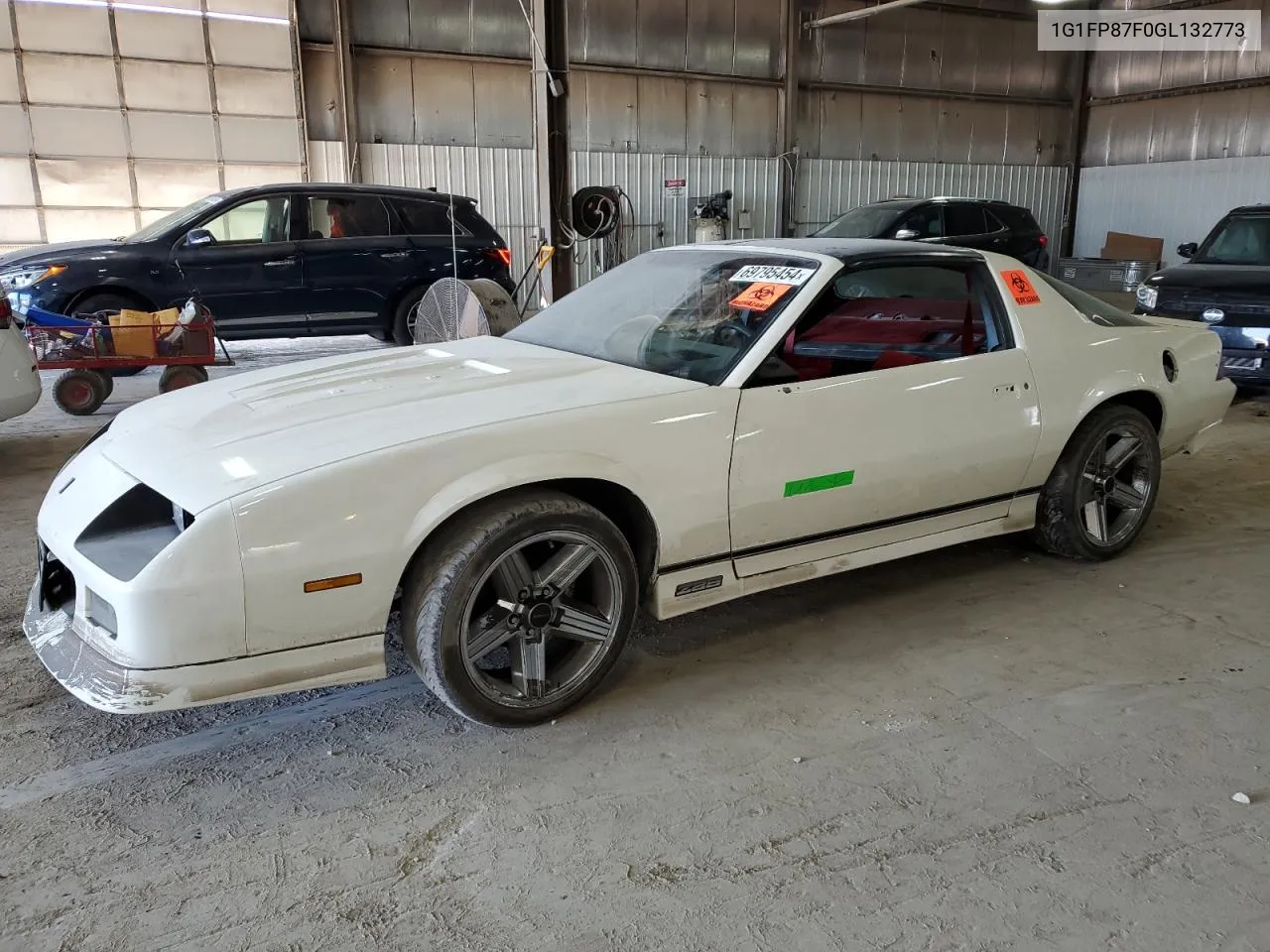 1986 Chevrolet Camaro VIN: 1G1FP87F0GL132773 Lot: 69795454