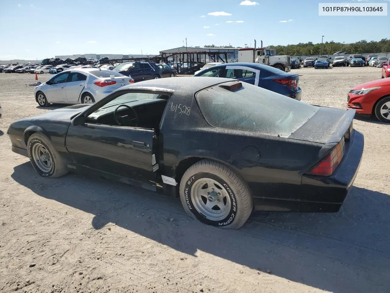 1G1FP87H9GL103645 1986 Chevrolet Camaro