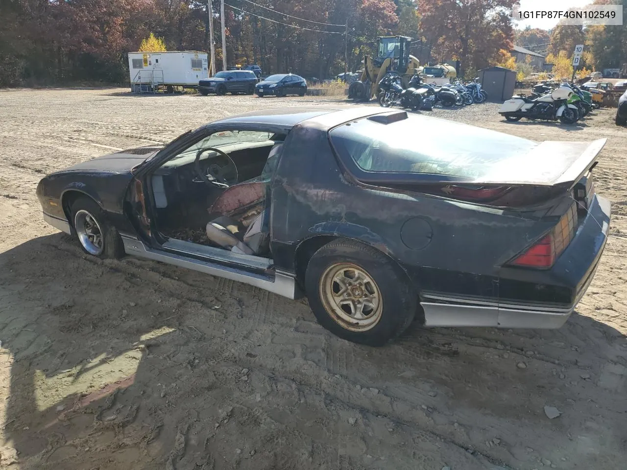 1986 Chevrolet Camaro VIN: 1G1FP87F4GN102549 Lot: 77115934