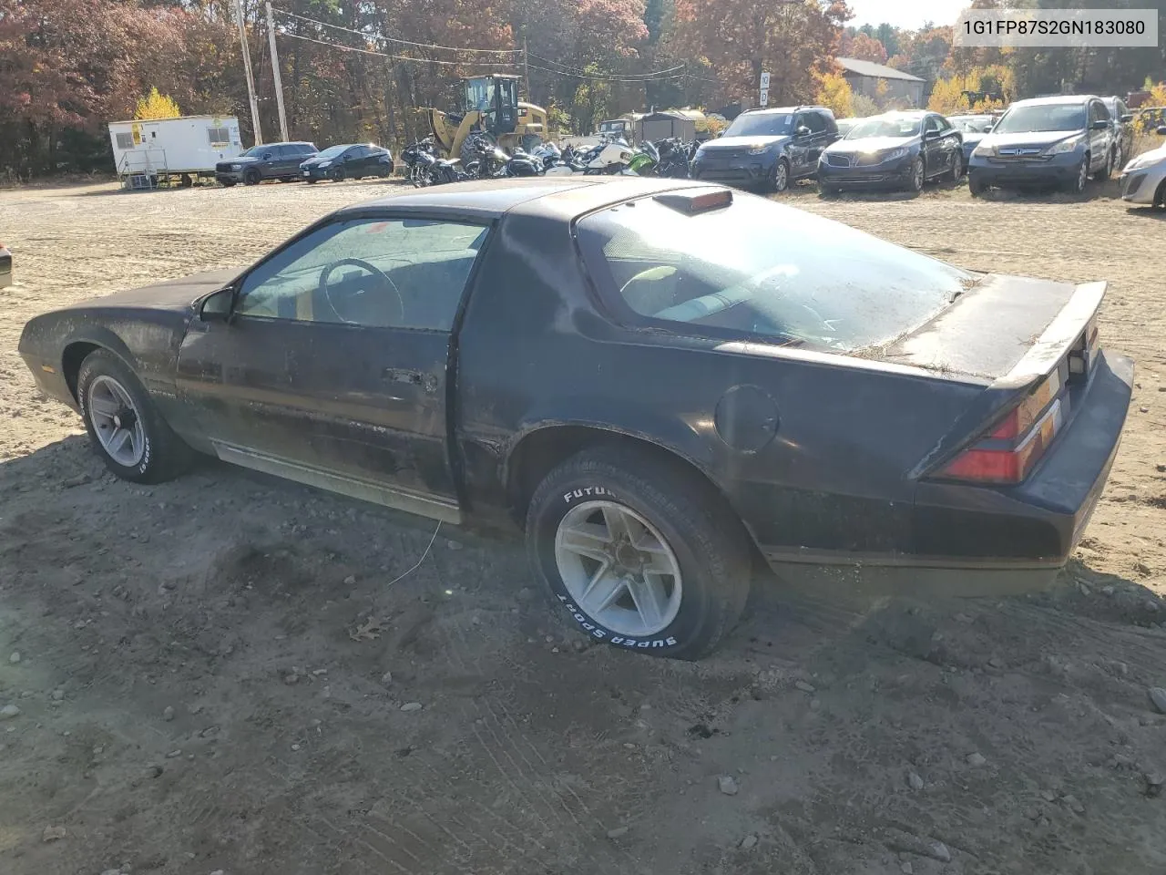 1986 Chevrolet Camaro VIN: 1G1FP87S2GN183080 Lot: 77116434