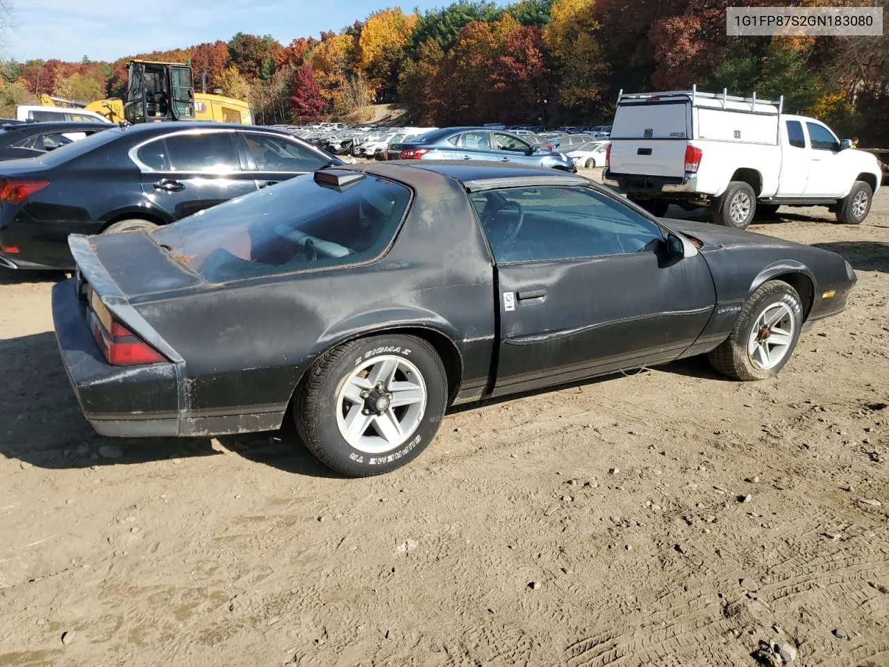 1986 Chevrolet Camaro VIN: 1G1FP87S2GN183080 Lot: 77116434