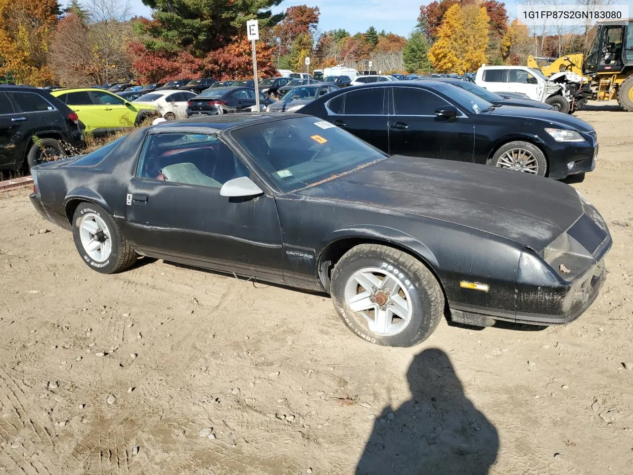 1986 Chevrolet Camaro VIN: 1G1FP87S2GN183080 Lot: 77116434