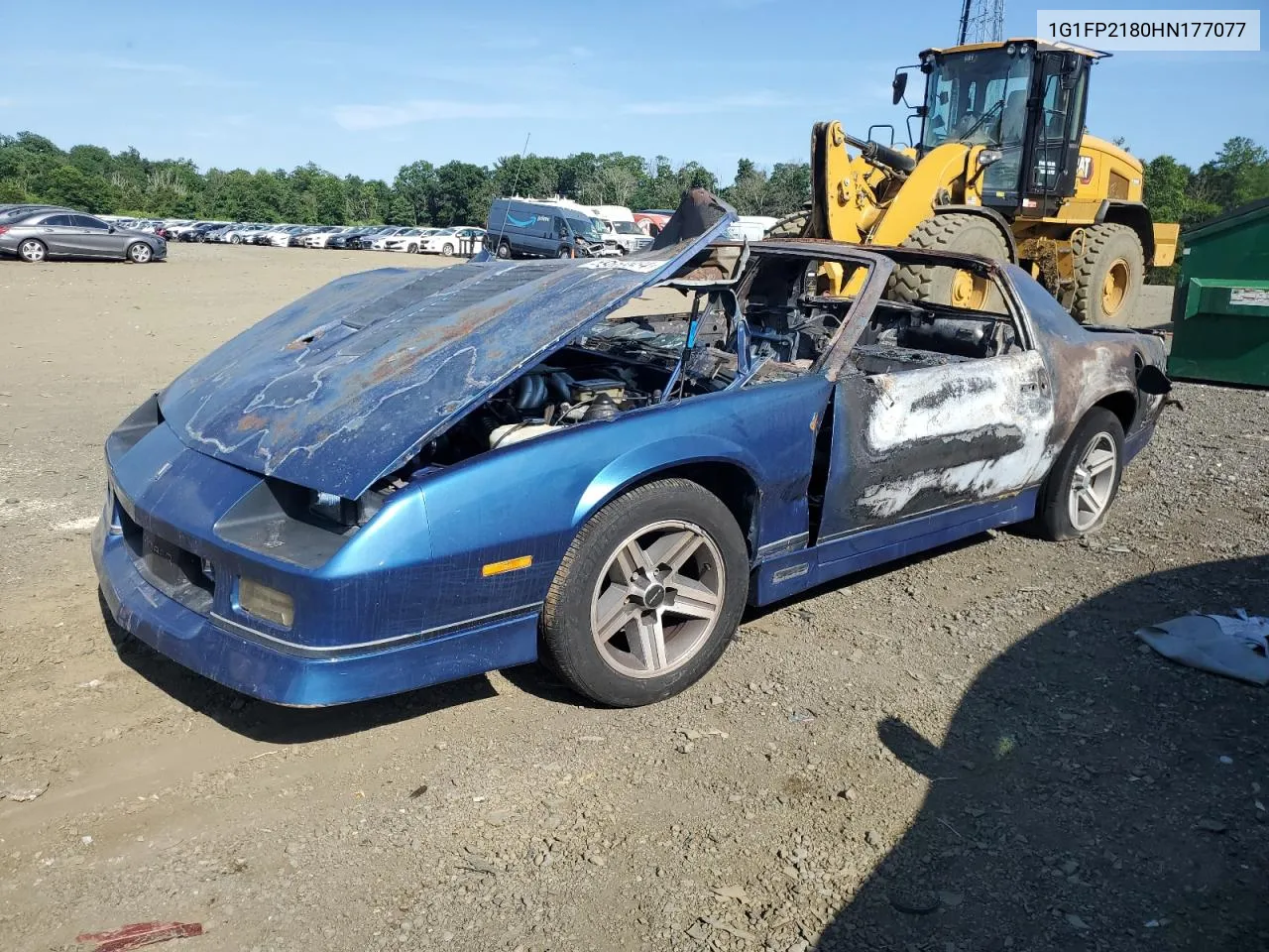 1987 Chevrolet Camaro VIN: 1G1FP2180HN177077 Lot: 59669934