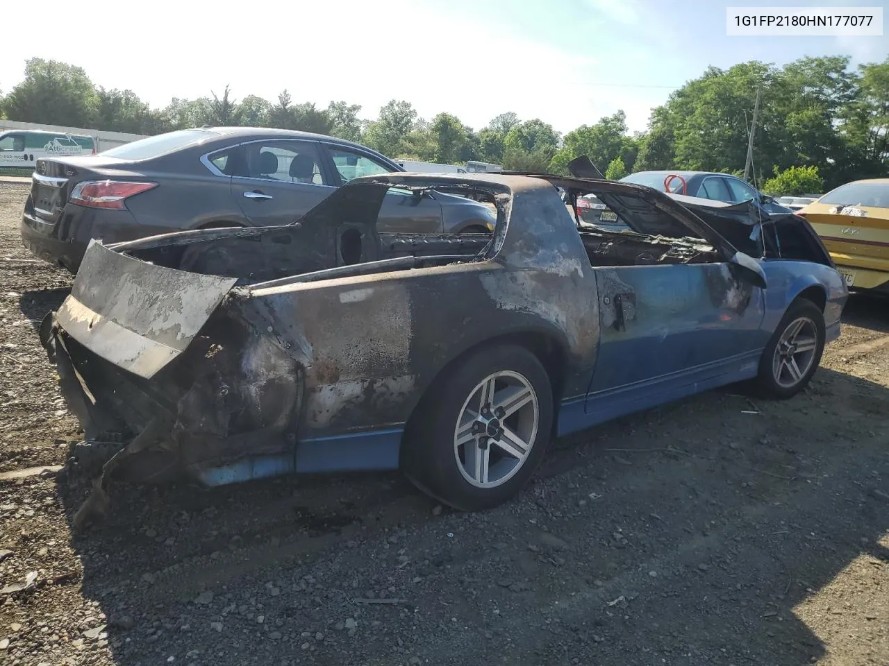 1987 Chevrolet Camaro VIN: 1G1FP2180HN177077 Lot: 59669934