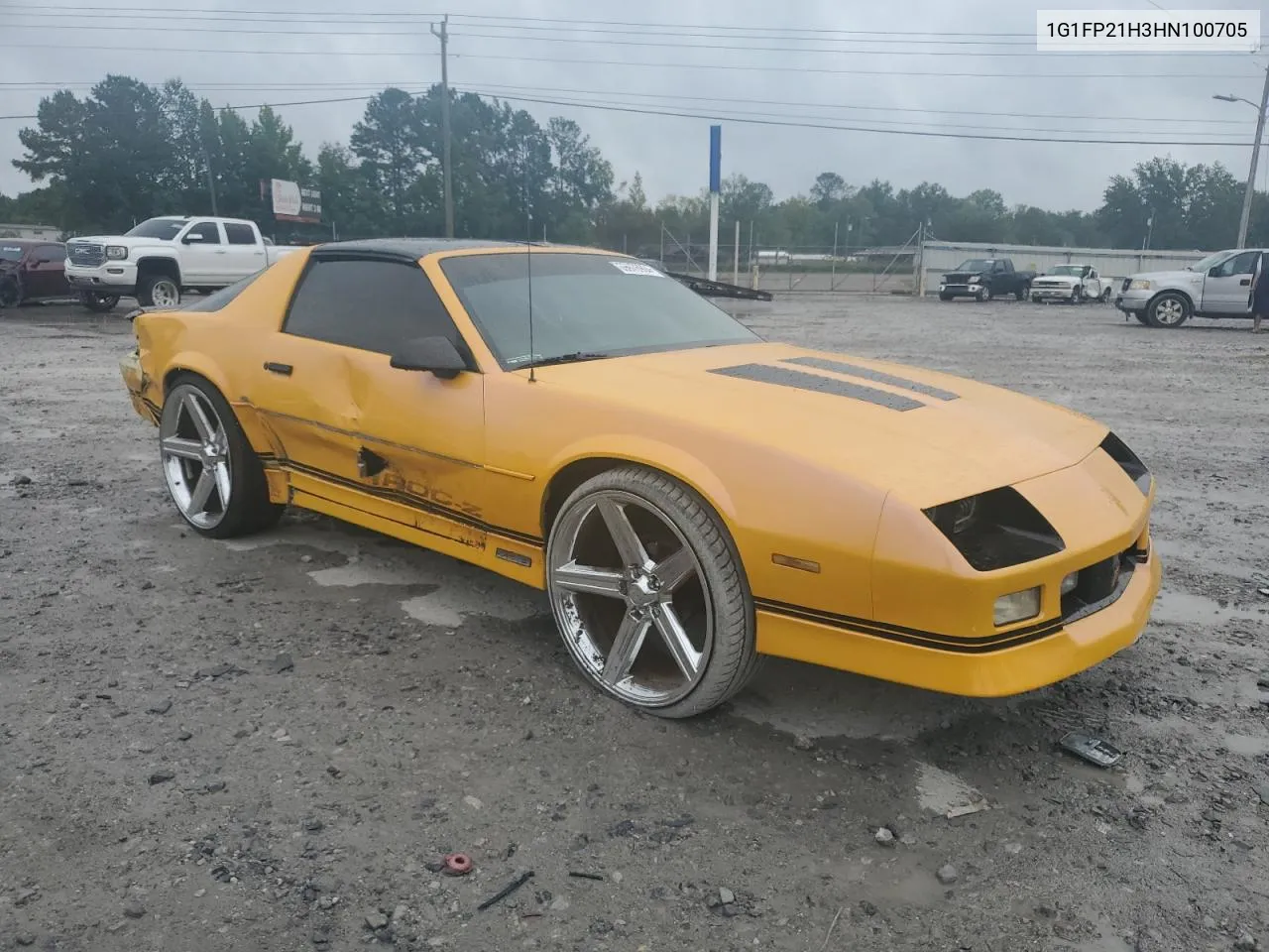 1987 Chevrolet Camaro VIN: 1G1FP21H3HN100705 Lot: 69976904