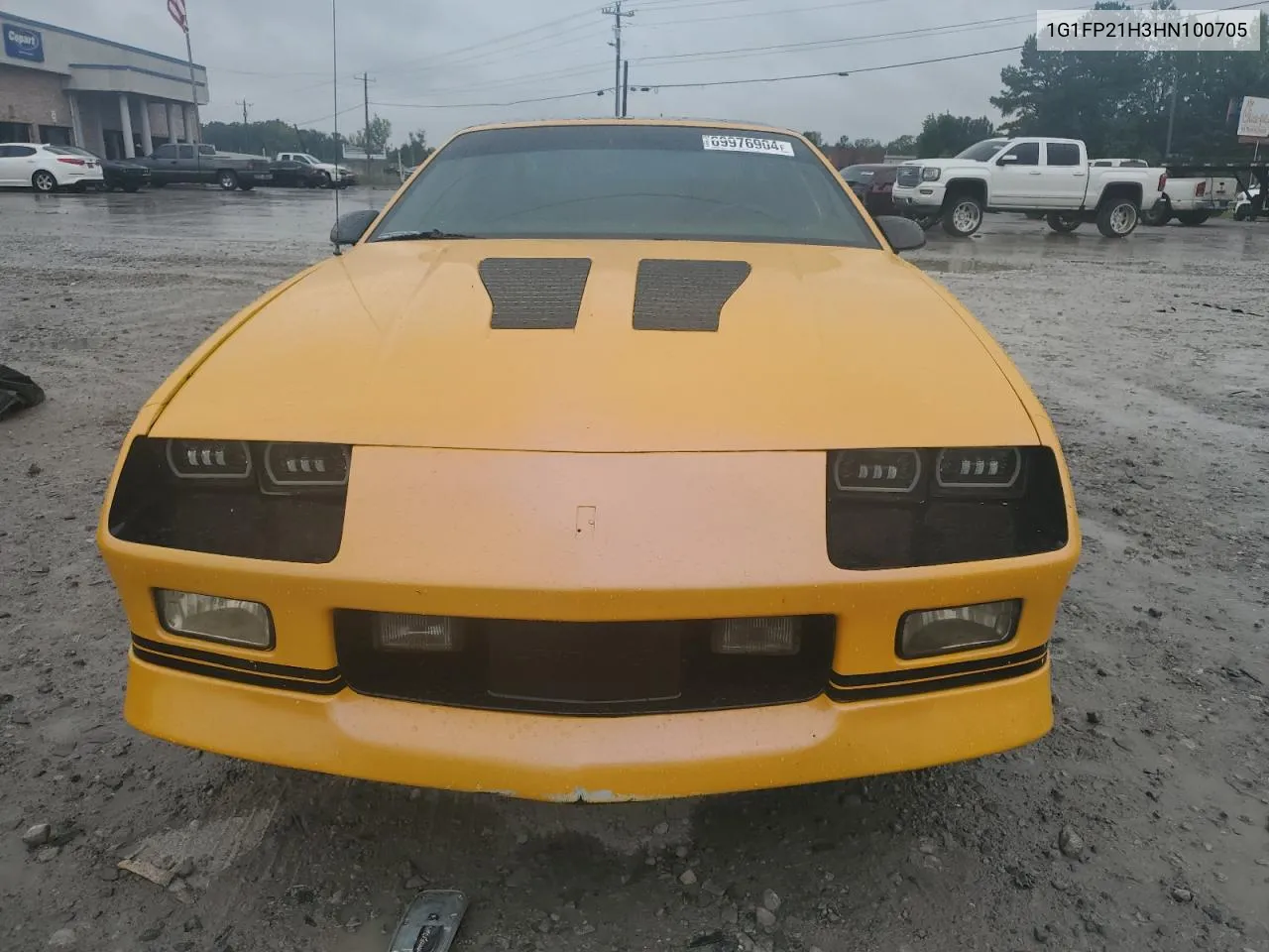 1987 Chevrolet Camaro VIN: 1G1FP21H3HN100705 Lot: 69976904