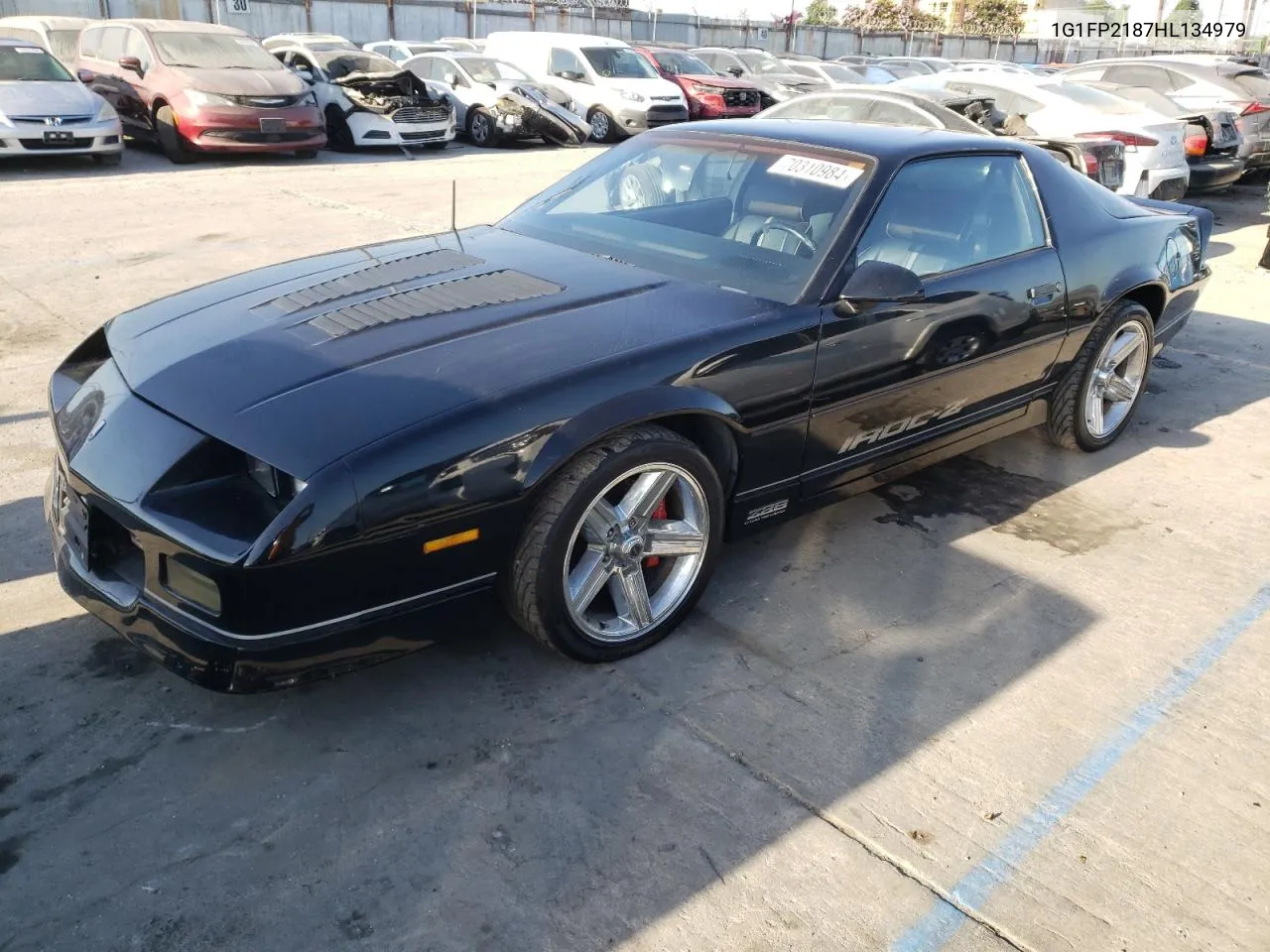 1G1FP2187HL134979 1987 Chevrolet Camaro