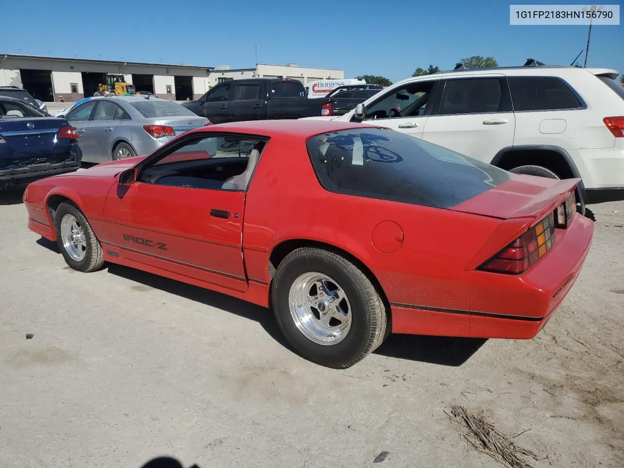 1987 Chevrolet Camaro VIN: 1G1FP2183HN156790 Lot: 73944874