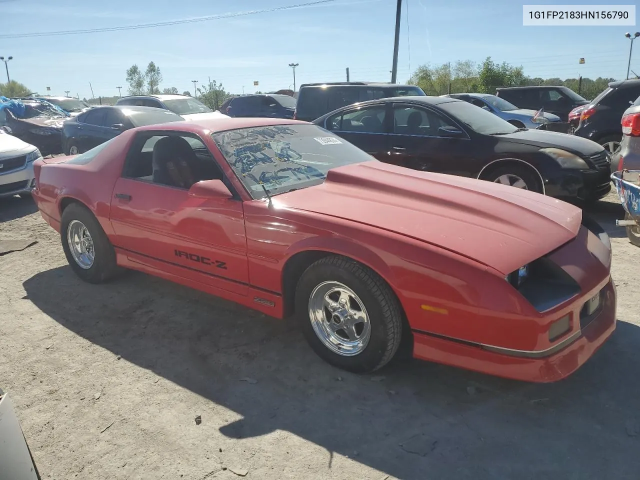 1G1FP2183HN156790 1987 Chevrolet Camaro