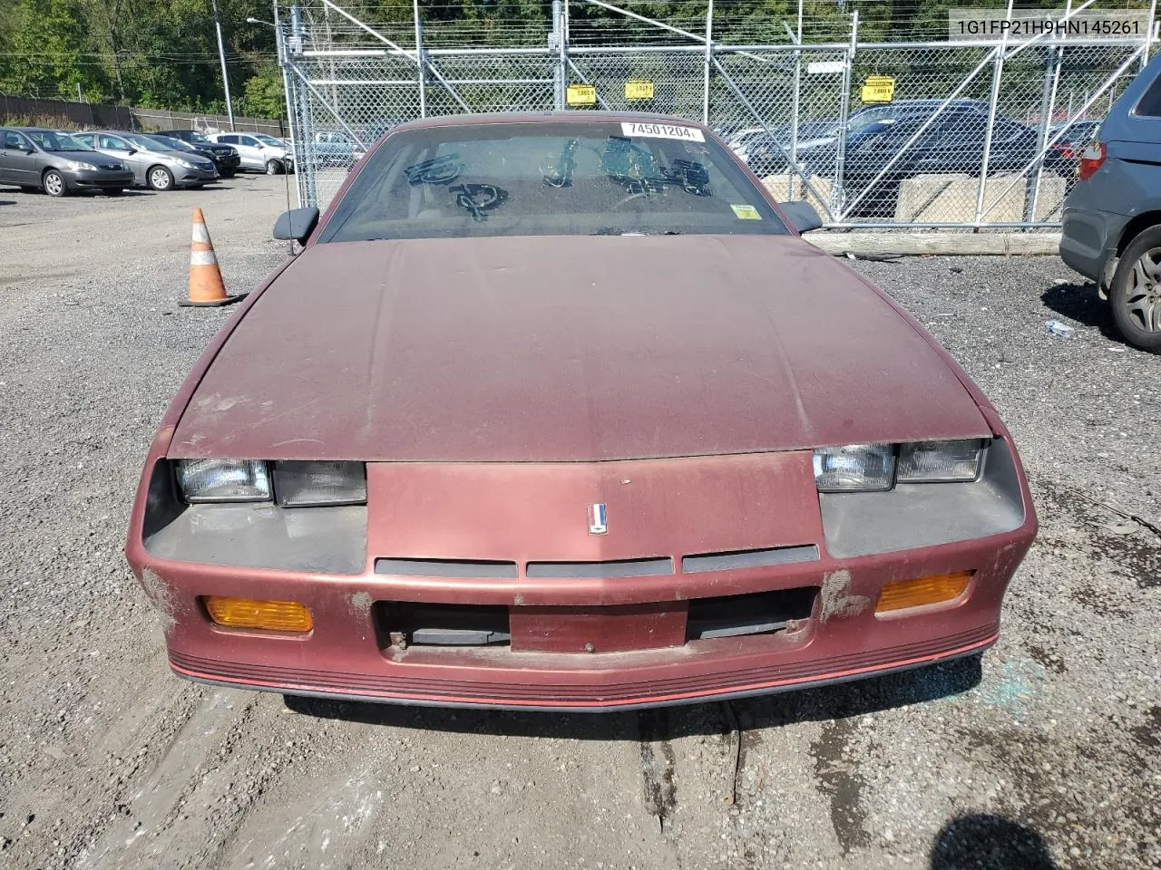 1G1FP21H9HN145261 1987 Chevrolet Camaro