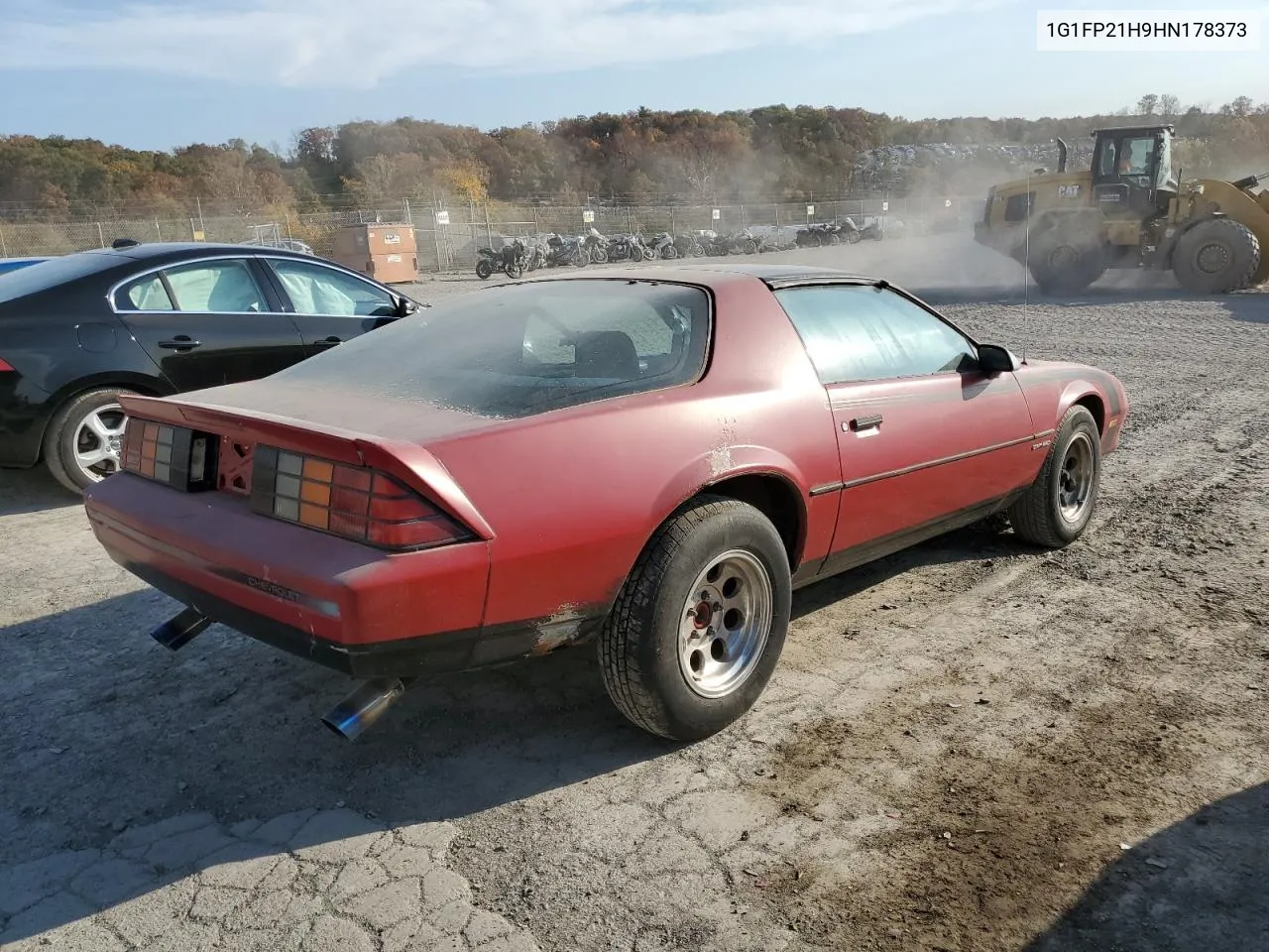 1987 Chevrolet Camaro VIN: 1G1FP21H9HN178373 Lot: 78016374