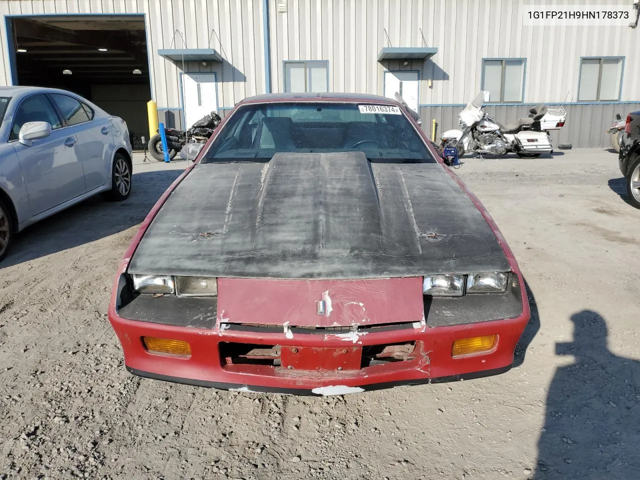 1987 Chevrolet Camaro VIN: 1G1FP21H9HN178373 Lot: 78016374