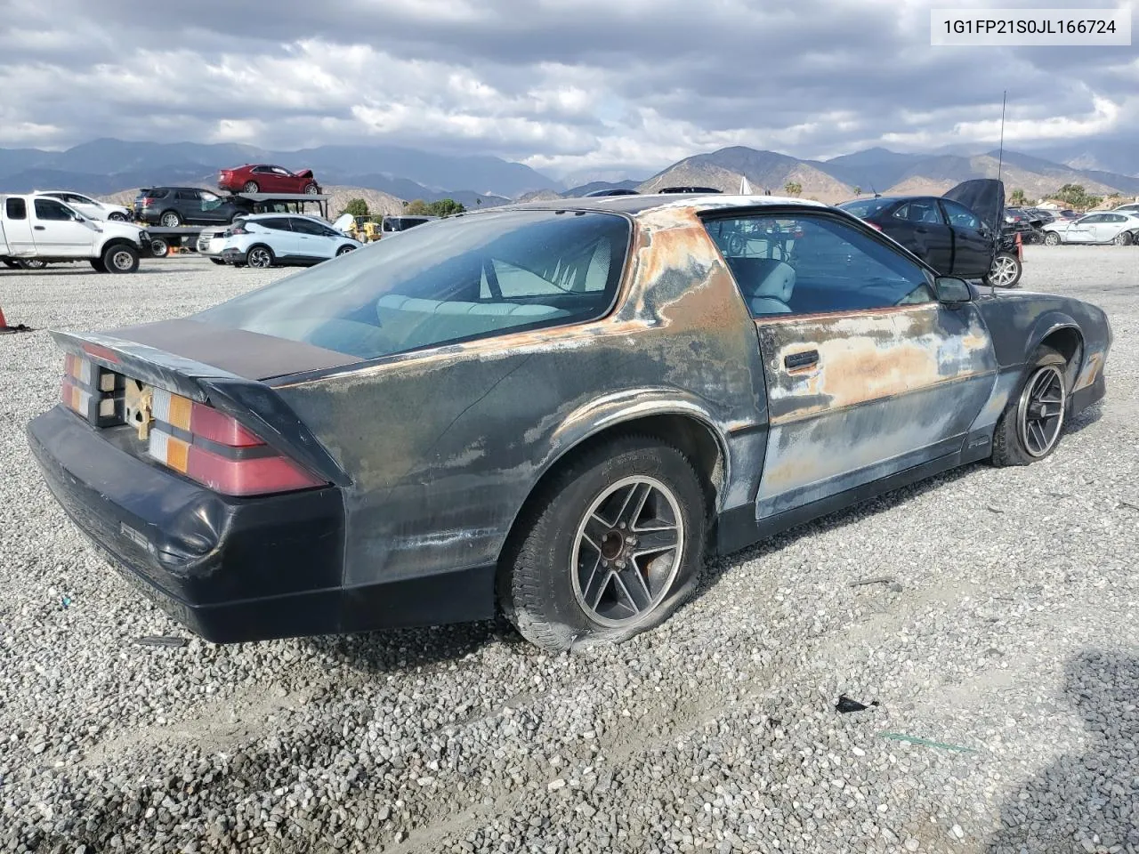 1988 Chevrolet Camaro VIN: 1G1FP21S0JL166724 Lot: 71686884