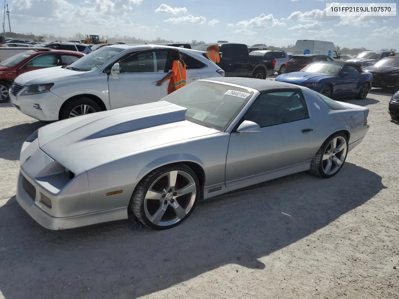 1988 Chevrolet Camaro VIN: 1G1FP21E9JL107570 Lot: 76640164