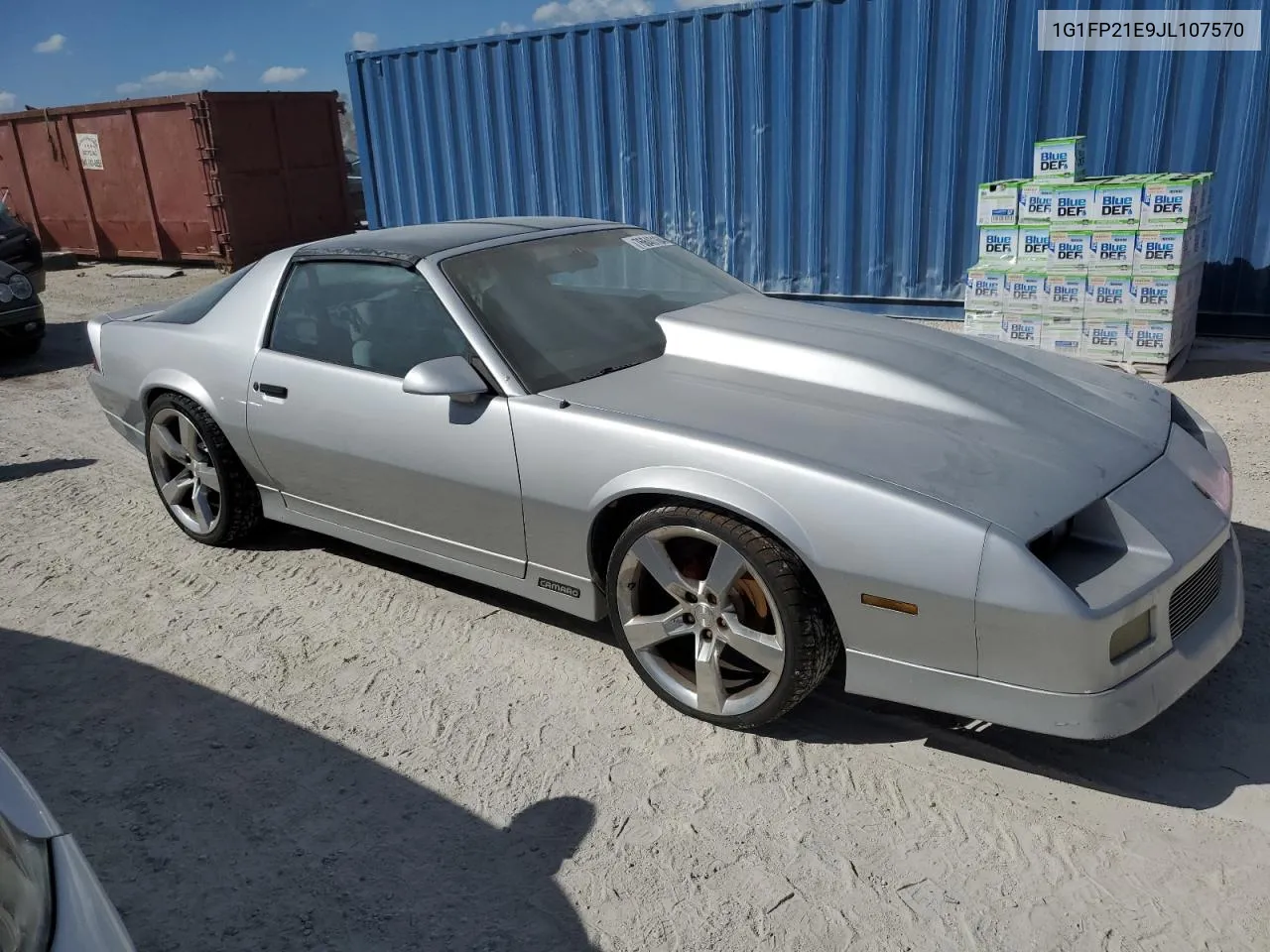 1988 Chevrolet Camaro VIN: 1G1FP21E9JL107570 Lot: 76640164