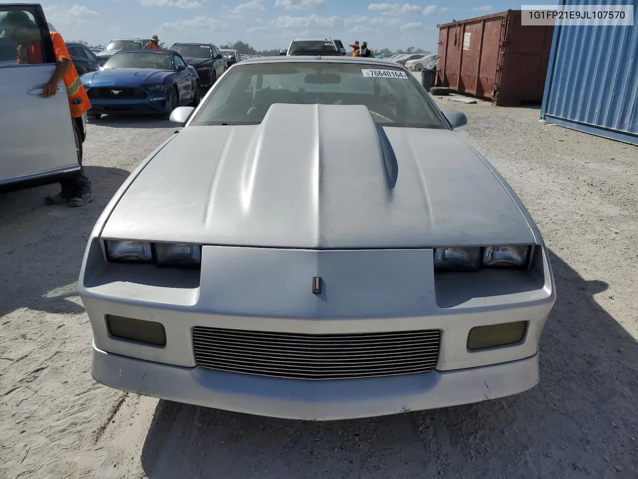 1988 Chevrolet Camaro VIN: 1G1FP21E9JL107570 Lot: 76640164