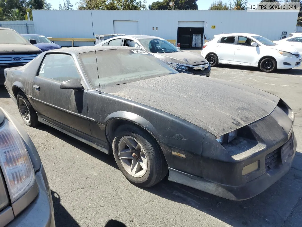 1989 Chevrolet Camaro VIN: 1G1FP21S0KL131344 Lot: 72808144