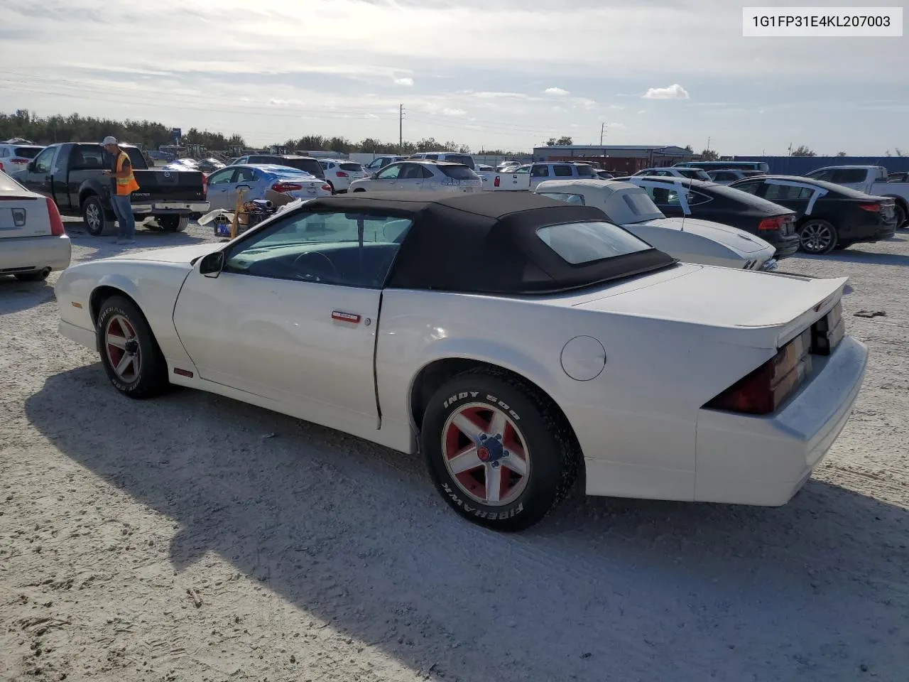 1989 Chevrolet Camaro VIN: 1G1FP31E4KL207003 Lot: 76891874