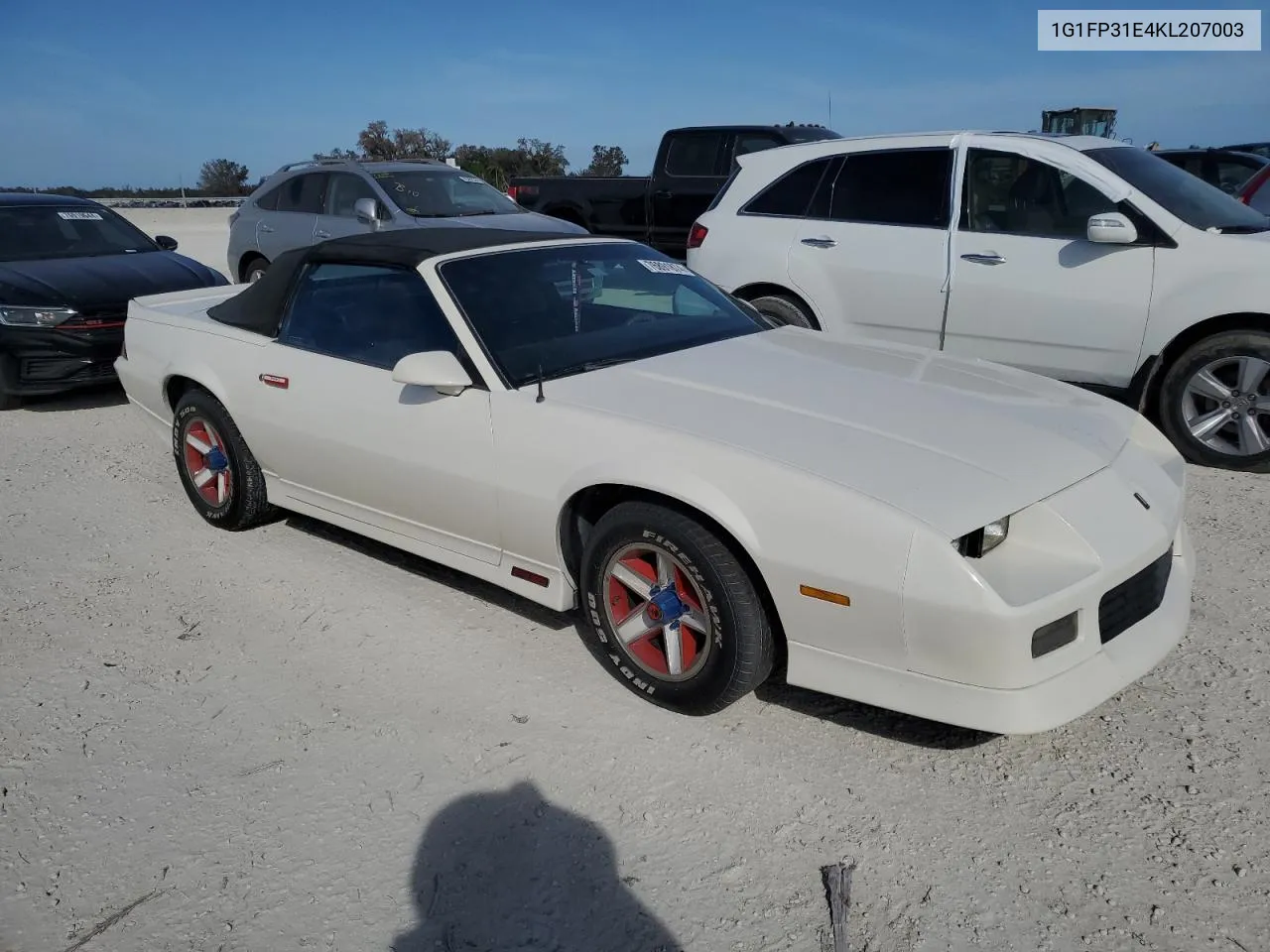 1989 Chevrolet Camaro VIN: 1G1FP31E4KL207003 Lot: 76891874