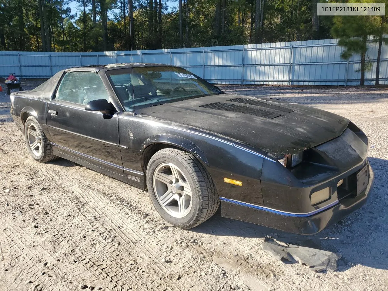 1989 Chevrolet Camaro VIN: 1G1FP2181KL121409 Lot: 77196054