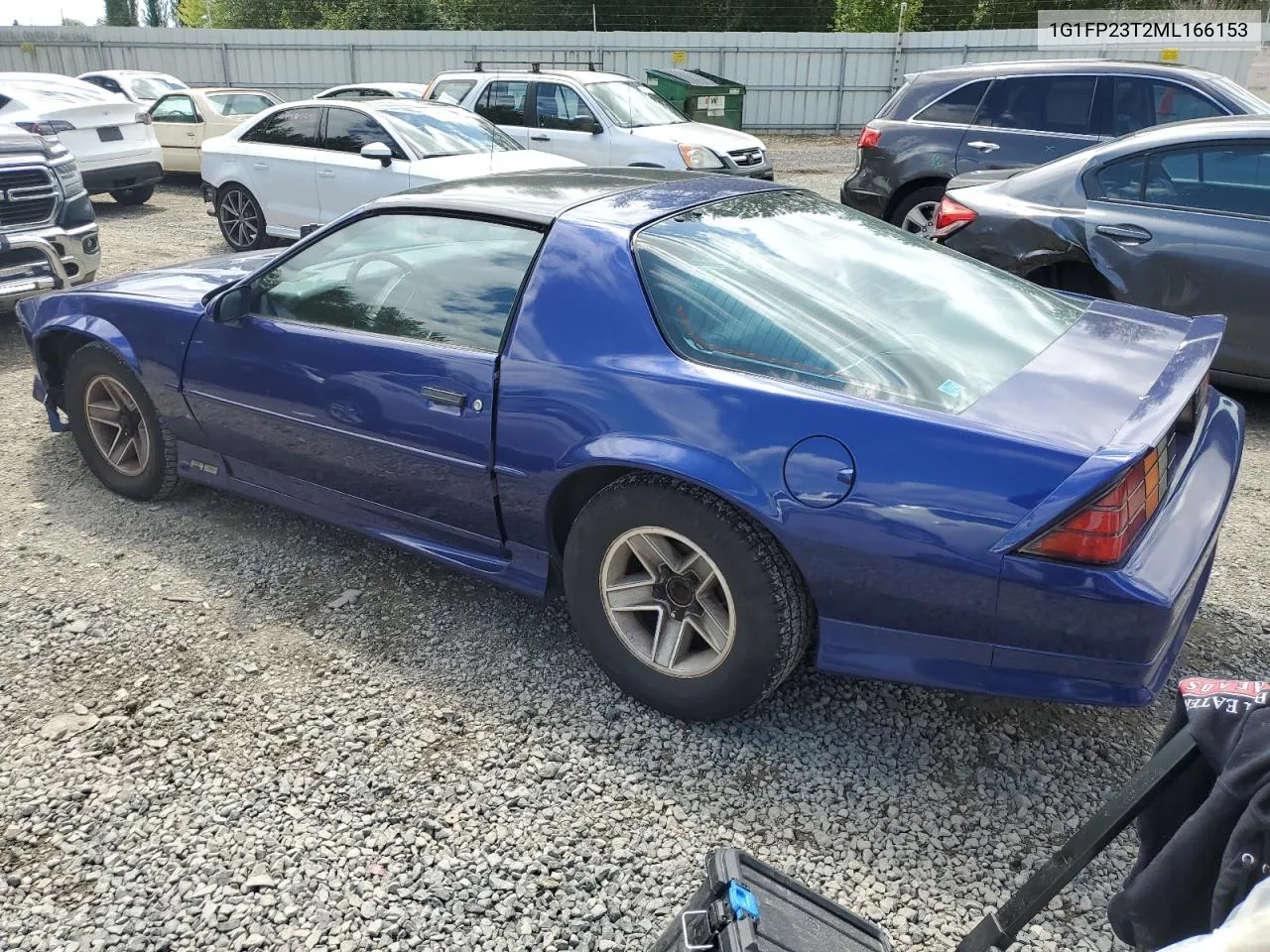 1991 Chevrolet Camaro Rs VIN: 1G1FP23T2ML166153 Lot: 59011274