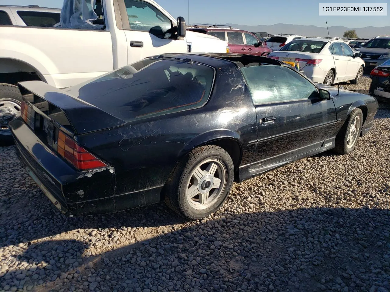 1991 Chevrolet Camaro Z28 VIN: 1G1FP23F0ML137552 Lot: 74222994