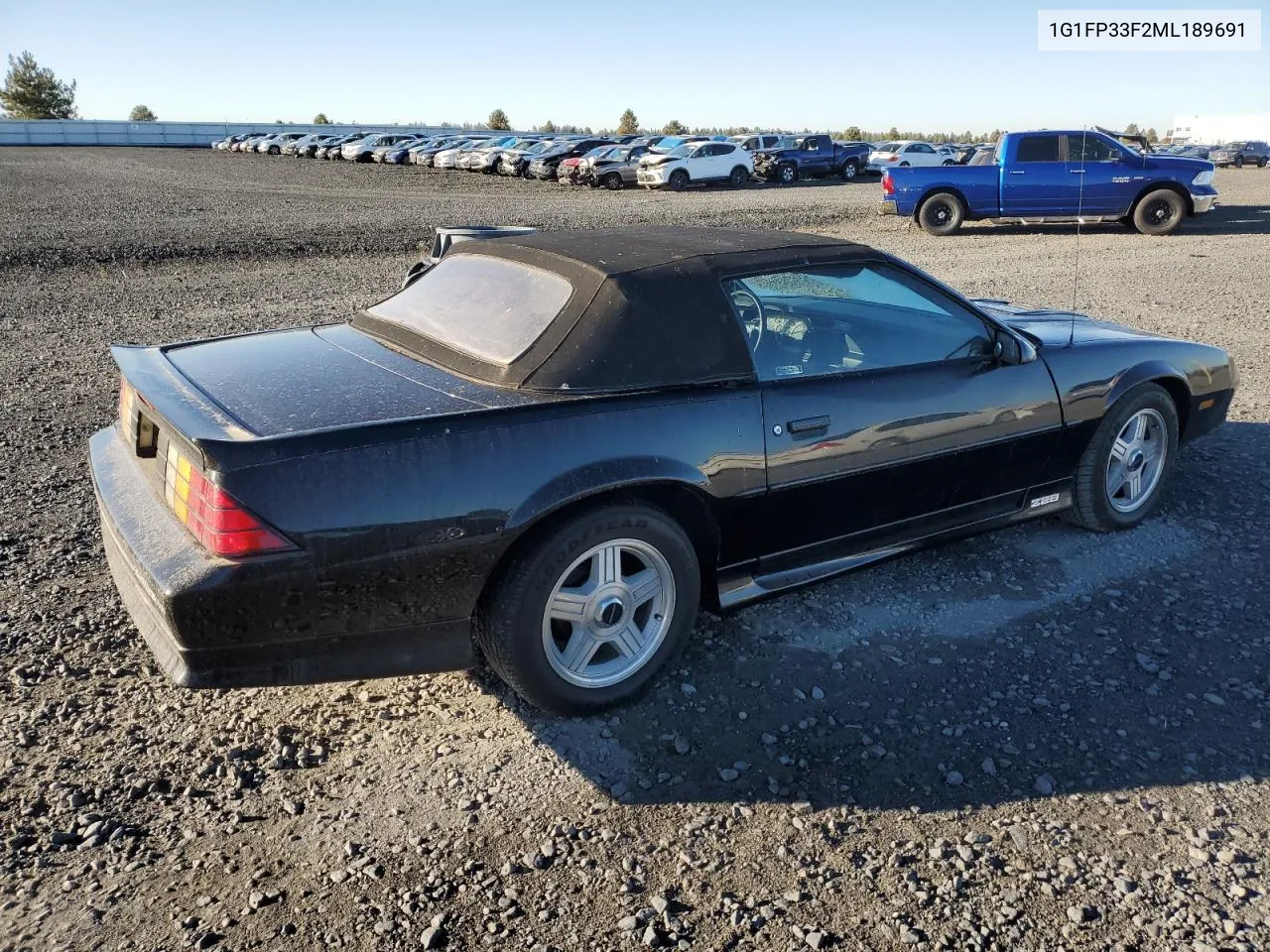 1991 Chevrolet Camaro Z28 VIN: 1G1FP33F2ML189691 Lot: 74683984