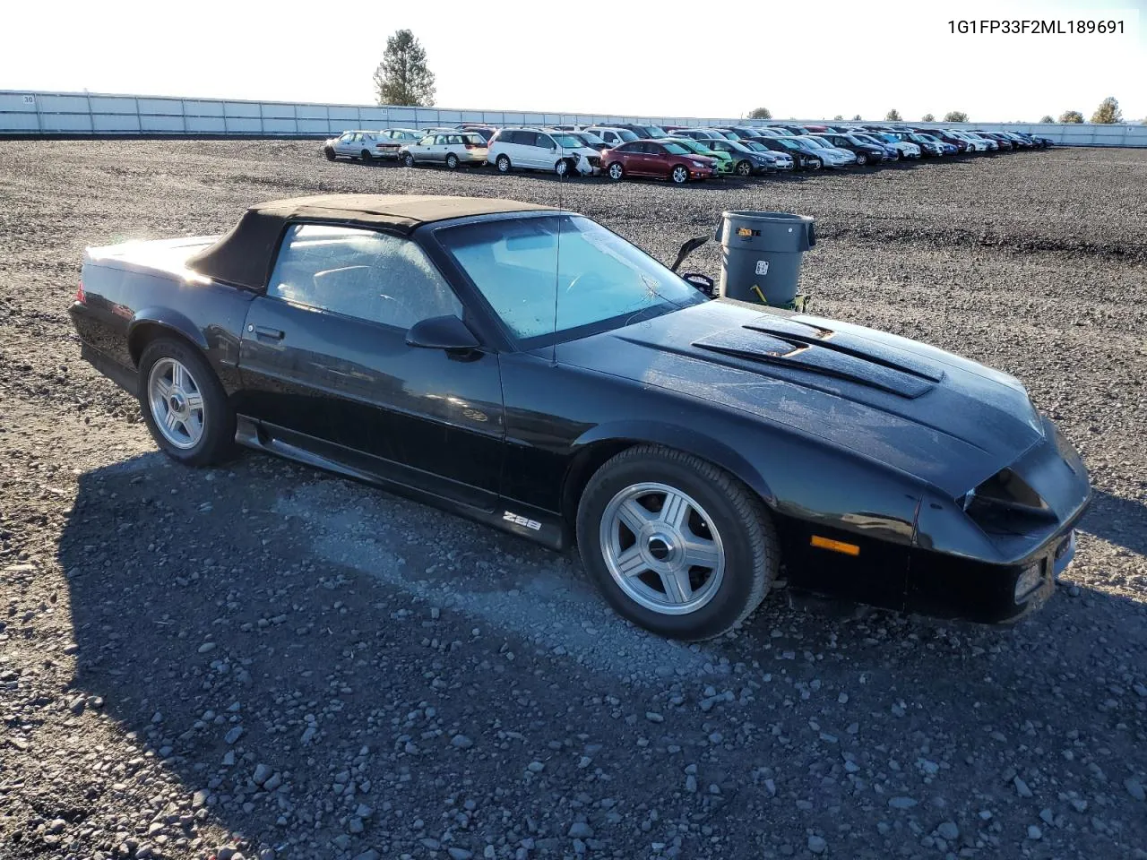 1991 Chevrolet Camaro Z28 VIN: 1G1FP33F2ML189691 Lot: 74683984