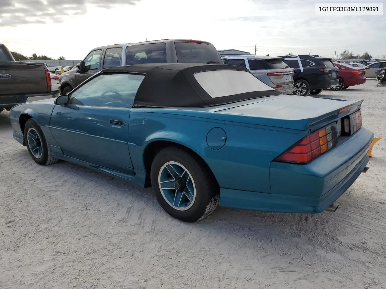 1991 Chevrolet Camaro Rs VIN: 1G1FP33E8ML129891 Lot: 75699184