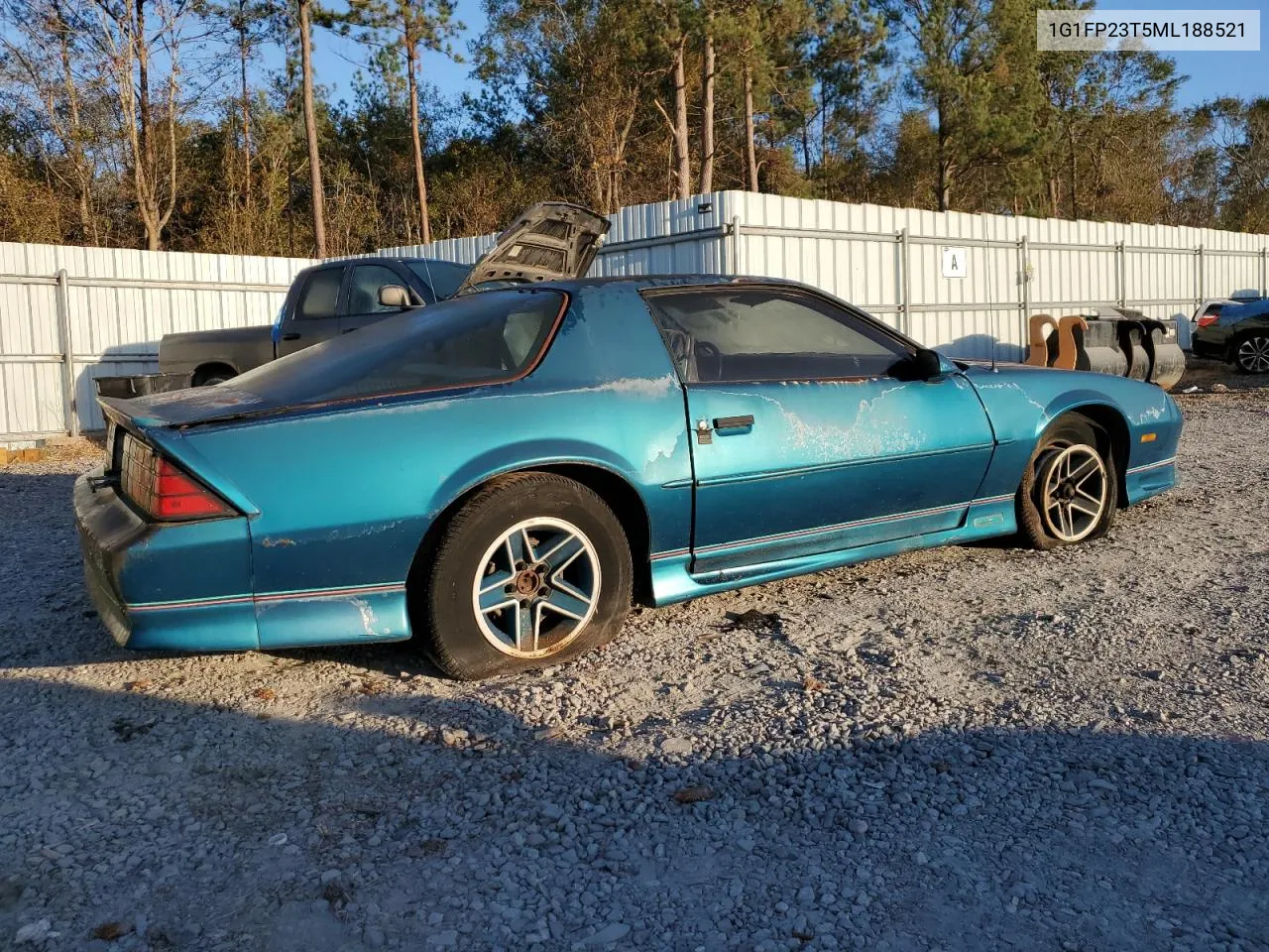 1991 Chevrolet Camaro Rs VIN: 1G1FP23T5ML188521 Lot: 77410354