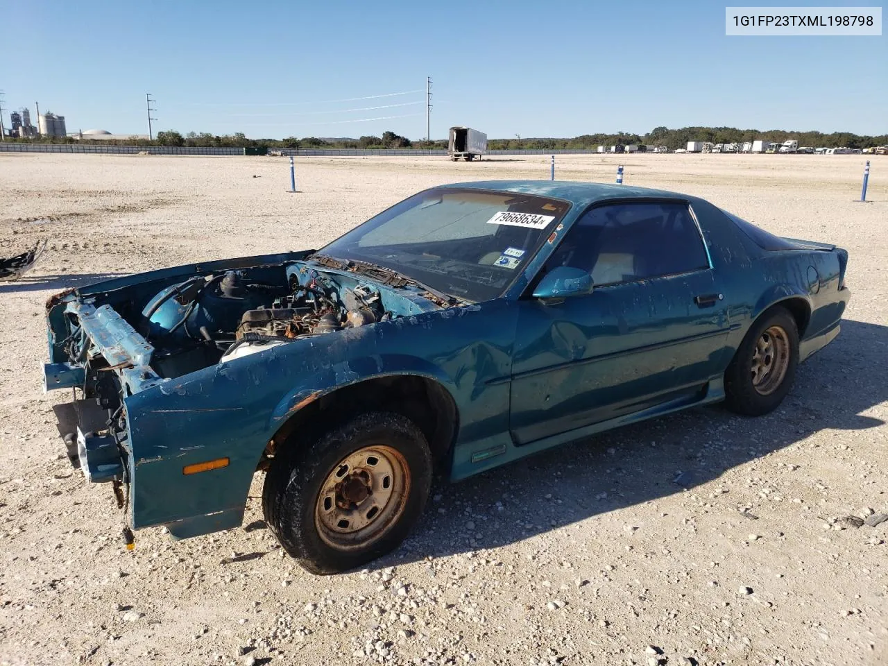 1991 Chevrolet Camaro Rs VIN: 1G1FP23TXML198798 Lot: 79668634