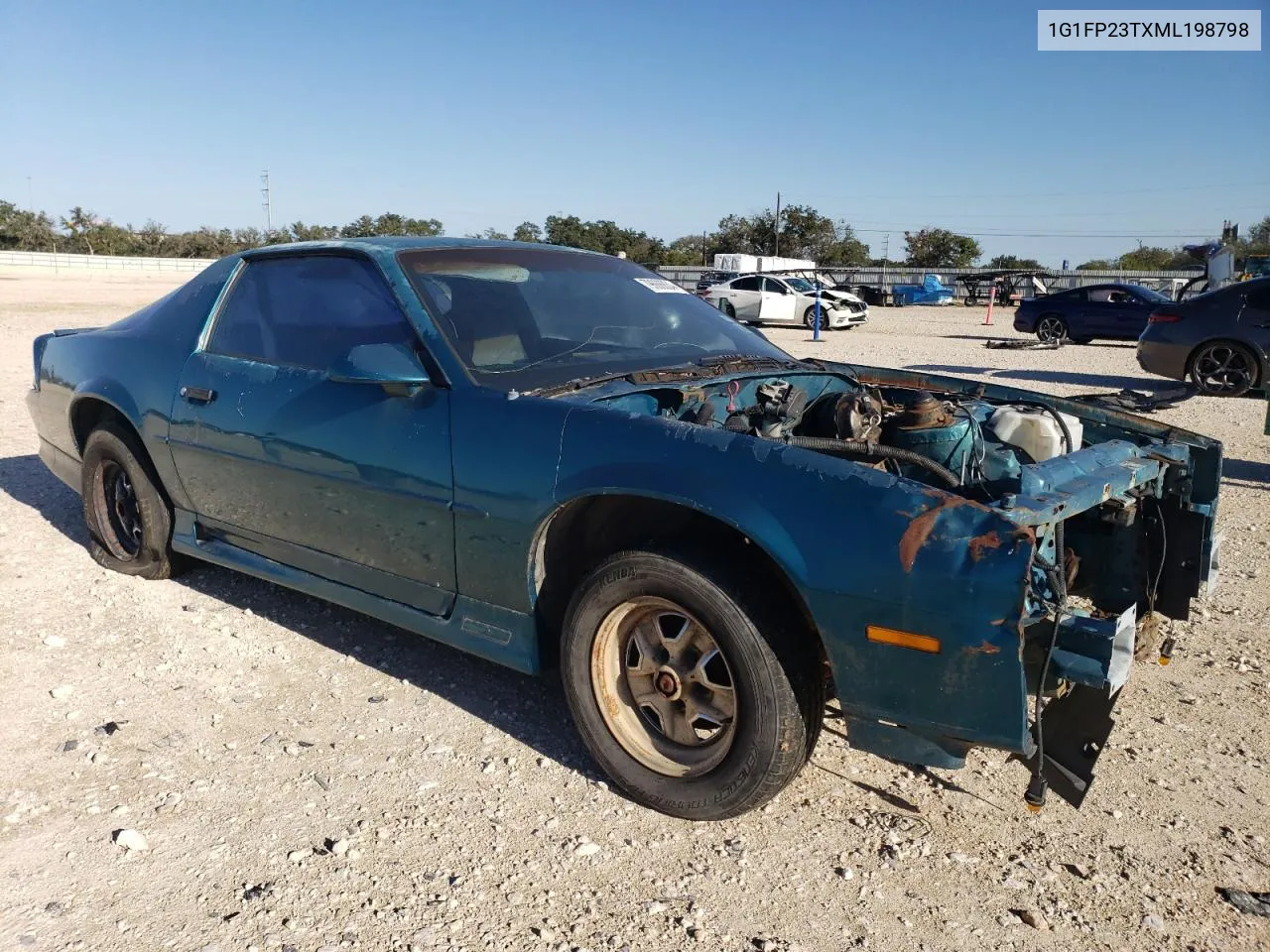 1991 Chevrolet Camaro Rs VIN: 1G1FP23TXML198798 Lot: 79668634