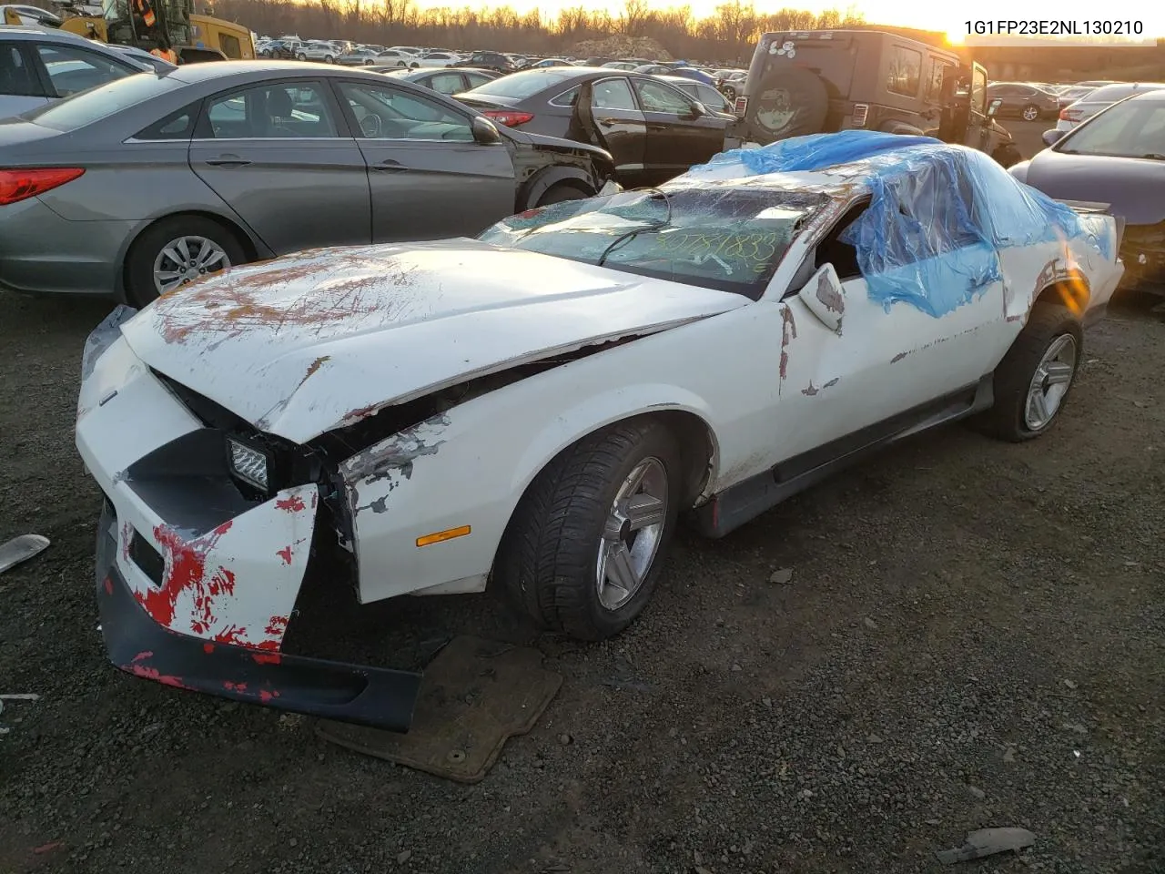 1992 Chevrolet Camaro Rs VIN: 1G1FP23E2NL130210 Lot: 73779424